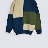 BOYS COLOR BLOCK SWEATER