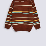 BOYS NEEDLE DROP STRIPER SWEATER