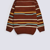 BOYS NEEDLE DROP STRIPER SWEATER