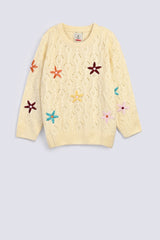 GIRLS EMBROIDERED SWEATER