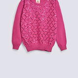 GIRLS EMBELLISHED SWEATER