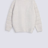 GIRLS LUREX KNITTED CARDIGAN