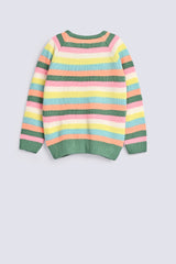 GIRLS STRIPER SWEATER