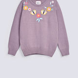 GIRLS EMBROIDERED SWEATER