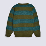 BOYS SPECIAL KNIT STRIPER SWEATER