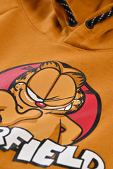 BOYS GARFIELD HOODED TOP