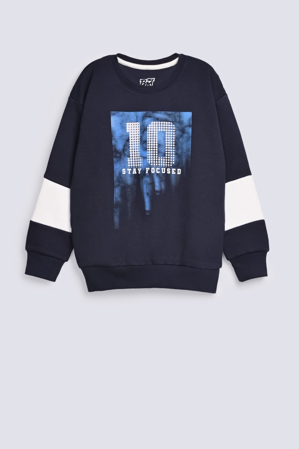 BOYS CONTRST PANEL SWEATSHIRT