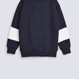 BOYS CONTRST PANEL SWEATSHIRT