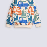 BOYS ROTARY PRINT SWEATSHIRT