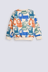 BOYS ROTARY PRINT SWEATSHIRT