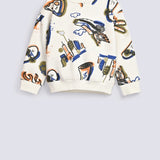 BOYS ROTARY PRINT SWEATSHIRT