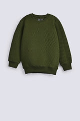 BOYS SPECIAL KNIT SWEAT SHIRT