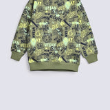 BOYS ROTARY PRINT SWEATSHIRT