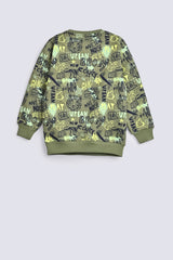 BOYS ROTARY PRINT SWEATSHIRT