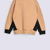 BOYS DROP SHOULDER CONTRAST PANEL SWEATSHIRT