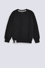 BOYS DROP SHOULDER TEXTURED SWEAT SHIRT