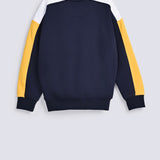 BOYS DROP SHOULDER CONTRAST PANEL SWEAT SHIRT