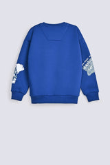 BOYS DROP SHOULDER PRINTED SWEATSHIRT