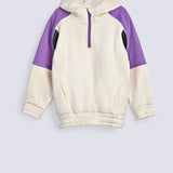 GIRLS COLOR BLOCKING HOODIE