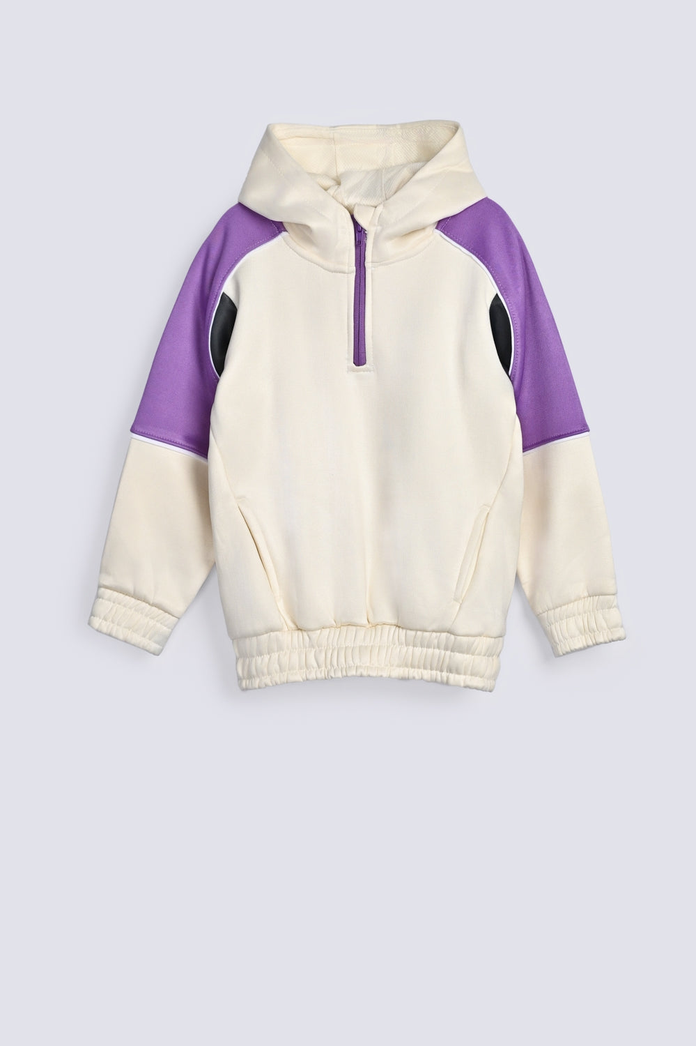 GIRLS COLOR BLOCKING HOODIE