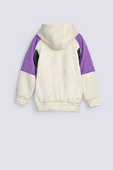 GIRLS COLOR BLOCKING HOODIE