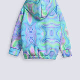 GIRLS TIE AND DYE HOODIE