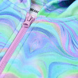 GIRLS TIE AND DYE HOODIE