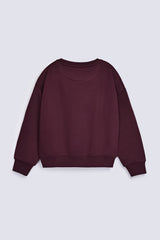 GIRLS BOXY FIT SWEATSHIRT