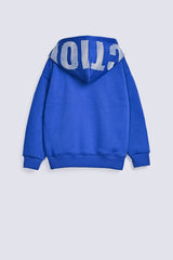 BOYS DROP SHOULDER PRINTED HOODIE