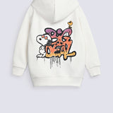 BOYS SNOOPY PRINT HOODED TOP