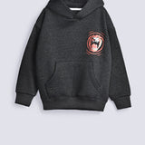 BOYS DROP SHOULDER HOODED TOP