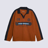 BOYS CONTRAST PANEL POLO