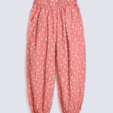 GIRLS PRINTED JOGGER TROUSERS