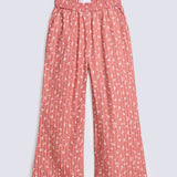 GIRLS PRINTED LOOSE TROUSER