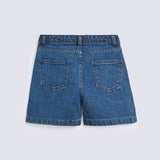 GIRLS POCKET DETAIL DENIM SHORTS