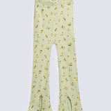 GIRLS BOOTCUT PRINTED TROUSER