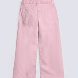 GIRLS LOOSE FIT TWILL PANTS