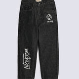 BOYS LOOSE BROOKLYN PRINTED DENIM