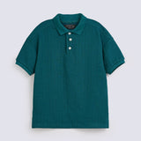 BOYS BOXY FIT SPECIAL KNIT POLO