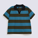 BOYS BOXY FIT STRIPER POLO