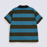 BOYS BOXY FIT STRIPER POLO
