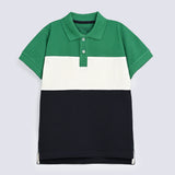 BOYS COLOR BLOCK POLO