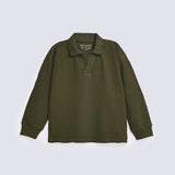 BOYS BOXY FIT FULL SLEEVE POLO