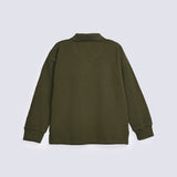 BOYS BOXY FIT FULL SLEEVE POLO