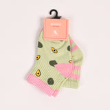 GIRLS PACK OF 2 COMBINED ANKLE SOCKS