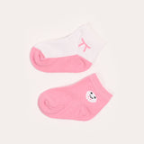 GIRLS PACK OF 2 ANKLE SOCKS