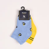 BOYS PACK OF 2 ANKLE SOCKS