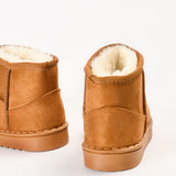 GIRLS LINED ANKLE BOOTS