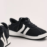 GIRLS CONTRAST DETAIL SNEAKERS