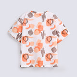BOYS BOXY FIT PRINTED TEE